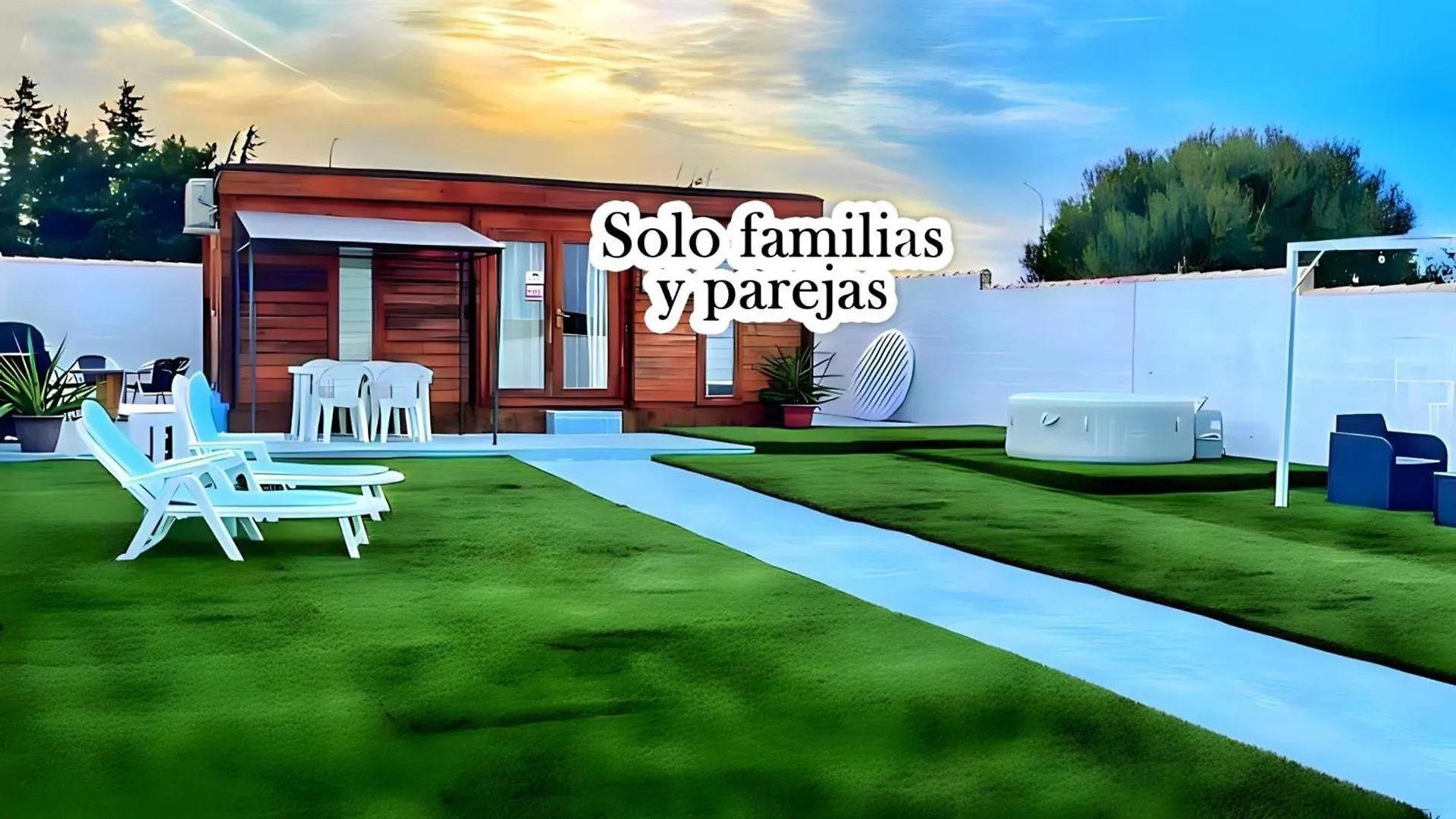 Bungalow Con Jacuzzi, Piscina Y Bbq Para Familias Y Parejas En Chiclana - Es-180-278 Chiclana de la Frontera
